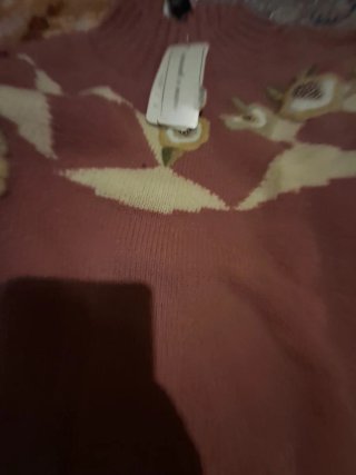 Maglione Lambswool con disegno