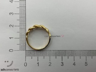 anillo oro 18k
