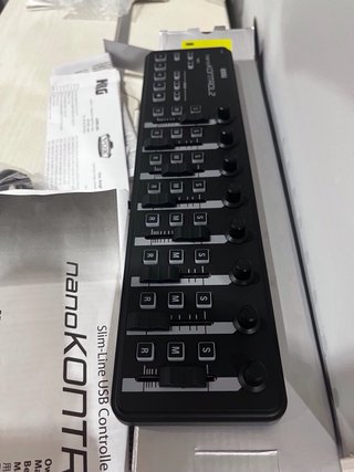Controlador MIDI KORG nanoKONTROL2 Negro