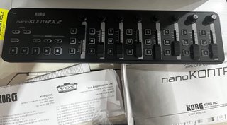 Controlador MIDI KORG nanoKONTROL2 Negro