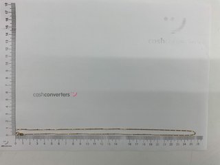 cadena oro 18k 25cm