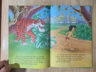 Clásico cuento Disney.Los Bebes de la selva.Salvat