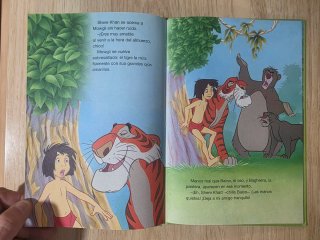 Clásico cuento Disney.Los Bebes de la selva.Salvat