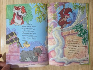 Clásico cuento Disney.Los Bebes de la selva.Salvat