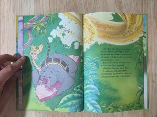 Clásico cuento Disney.Los Bebes de la selva.Salvat