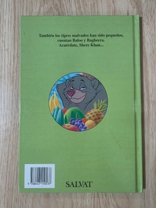 Clásico cuento Disney.Los Bebes de la selva.Salvat