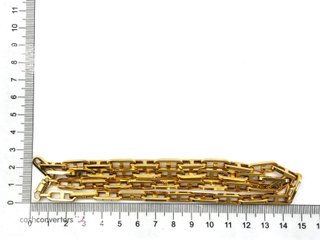cadena oro 18k 30cm