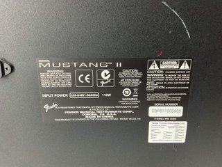 amplificador guitarra fender mustang ii