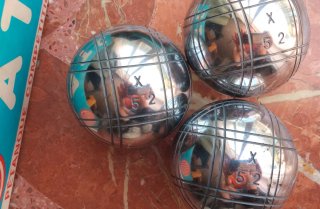 3 bolas de petanca profesional Obut ATC 73 745