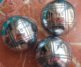 3 bolas de petanca profesional Obut ATC 73 745
