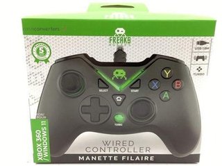 mando xbox 360 freaks and geeks con cable compatible xbox 360/pc