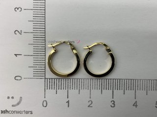 argollas oro 18k