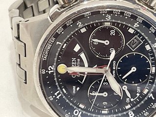 reloj pulsera caballero citizen promaster eco-drive cronógrafo