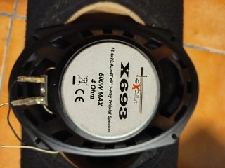 2 Cajones con Altavoces 6x9 500W