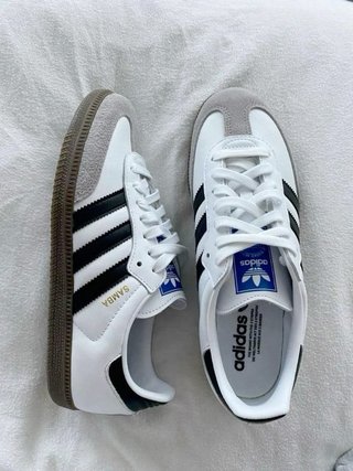 Adidas Samba Zapatillas Blancas y Negras