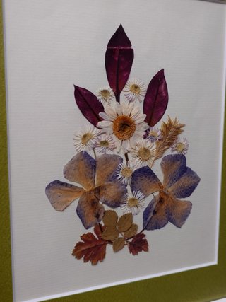 2 Cuadros Arte Floral Vintage