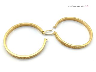 argollas oro 18k