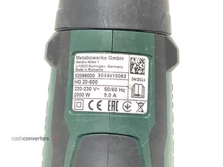 decapadora metabo hg 20-600