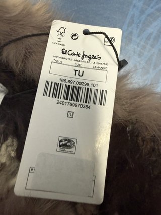 Bufanda Cuello Formula Joven, nueva con etiqueta