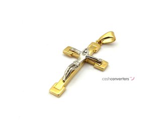 crucifijo oro 18k
