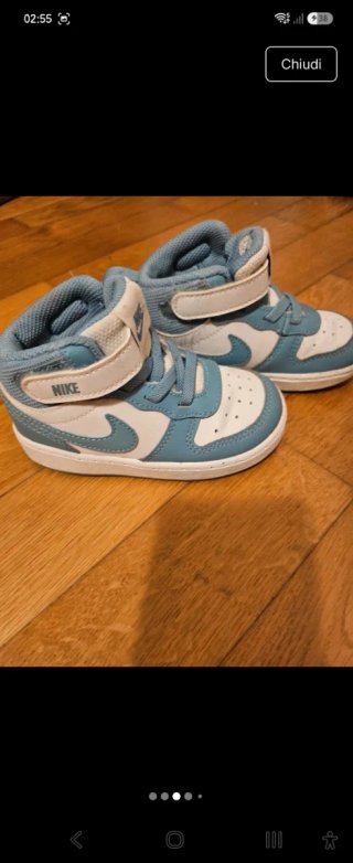 Scarpe Nike bimbo taglia 23.5