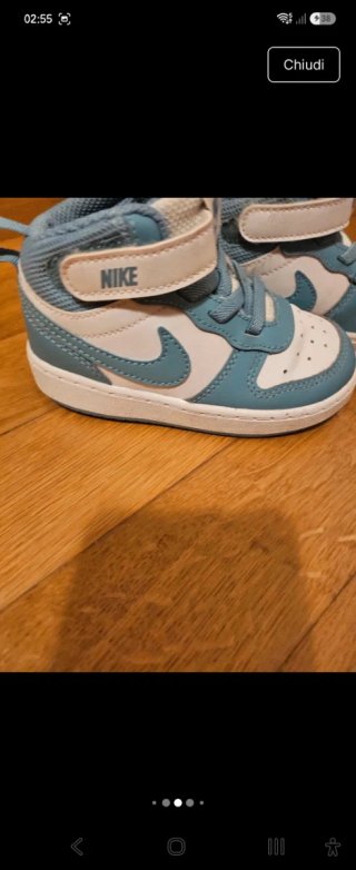 Scarpe Nike bimbo taglia 23.5