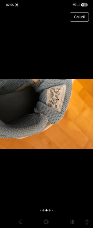 Scarpe Nike bimbo taglia 23.5