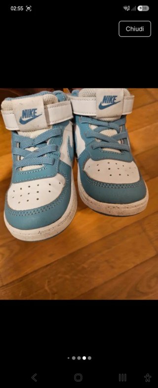 Scarpe Nike bimbo taglia 23.5