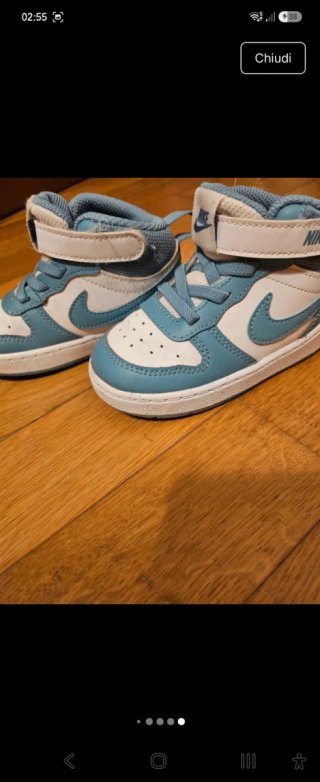 Scarpe Nike bimbo taglia 23.5