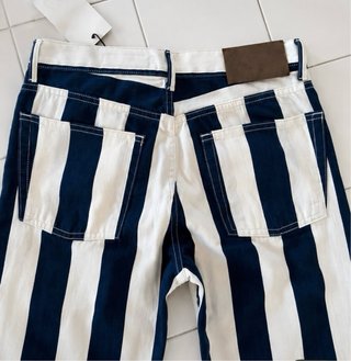 Pantalón Zara Rayas Recto Talla 40