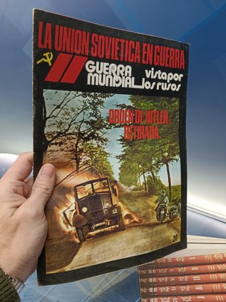 revistas, LA UNION SOVIETICA EN GUERRA. Nº 1, 2, 15, 20 descatalogadas