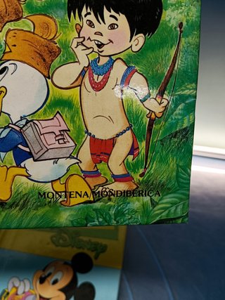 4 cómics, tebeos Disney, montera, toray