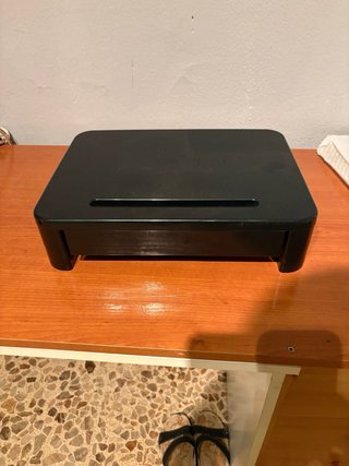 Soporte Elevador Monitor Negro
