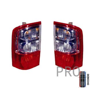Piloto Trasero Con Portalámparas Blanco Rojo - Derecho - Nissan PATROL (1997-2002)