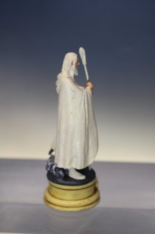 Gandalf, El Señor de los Anillos. Figura ajedrez de Eaglemoss.