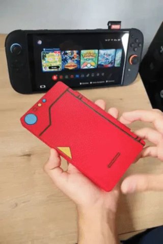 Estuche Magnético POKÉDEX para Nintendo Switch