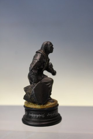 Orco tamborilero, El Señor de los Anillos. Figura ajedrez de Eaglemoss.