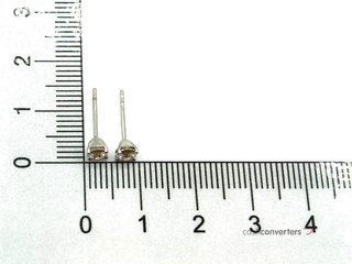 pendientes oro 18k con piedra con circonita