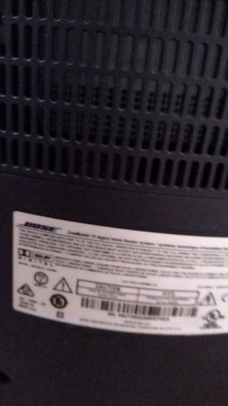 Altavoces Bose Negros