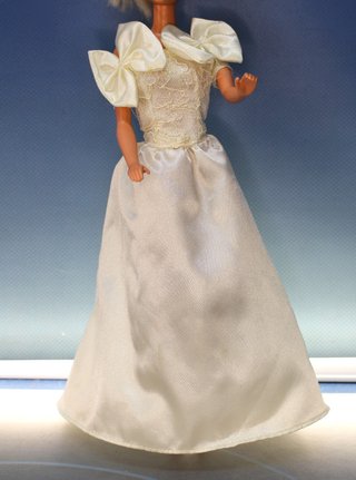 Mattel, Barbie. Vestido de novia.