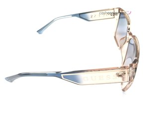 gafa de sol señora guess cat-eye transparente rosa/azul degradado