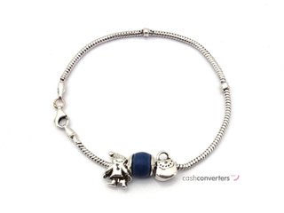 pulsera plata 925mm con piedra con circonita