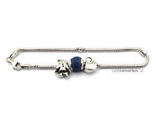 pulsera plata 925mm con piedra con circonita