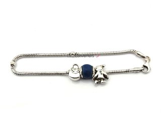 pulsera plata 925mm con piedra con circonita