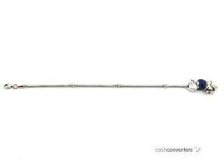 pulsera plata 925mm con piedra con circonita
