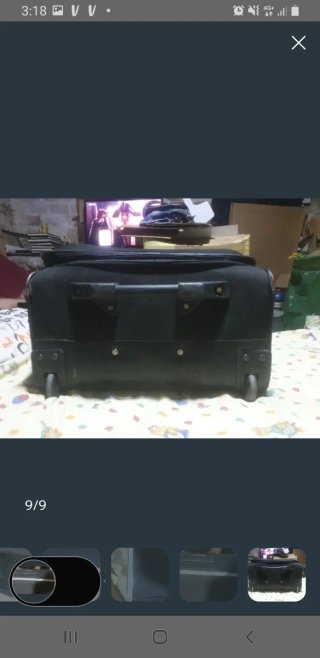 Maleta de ruedas negra