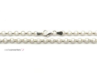 cadena plata 925mm 45cm