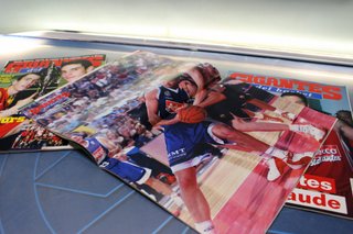 Revistas Baloncesto: Gigantes del Basket nº 744, 972 y 977. 2000-04.