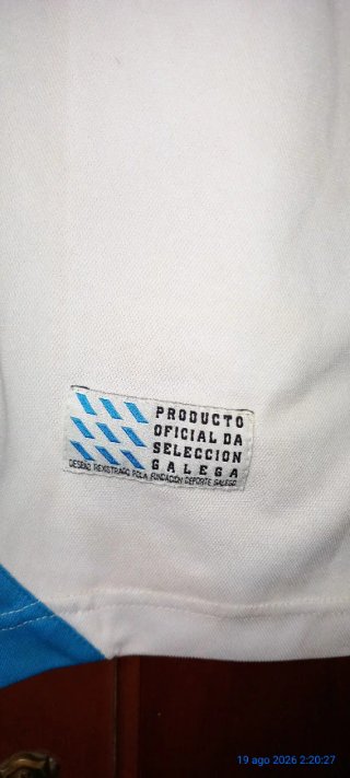 Polo Selección gallega de fútbol 2016/18 talla XL