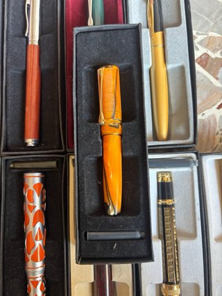 Set penne stilografiche da collezione